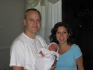Anna Leigh Darley: Anna Leigh with her parents, Jeff and Maria